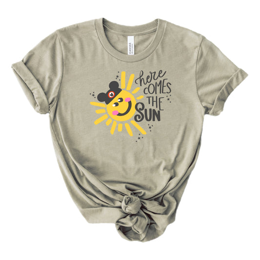 Here Comes The Sun Adult Tee