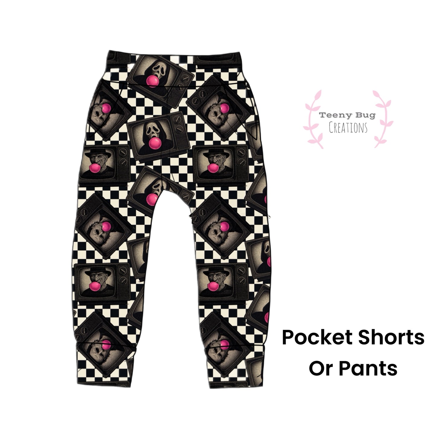 Bubblegum Horror Pocket shorts/Pants PREORDER