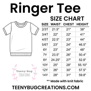 RTS Pastel French Terry Long Sleeve Ringer Tee