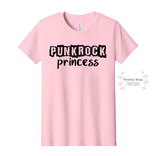 Punk Rock Princess Kid Tee