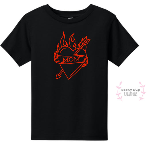 Mom Tattoo Kid Tee