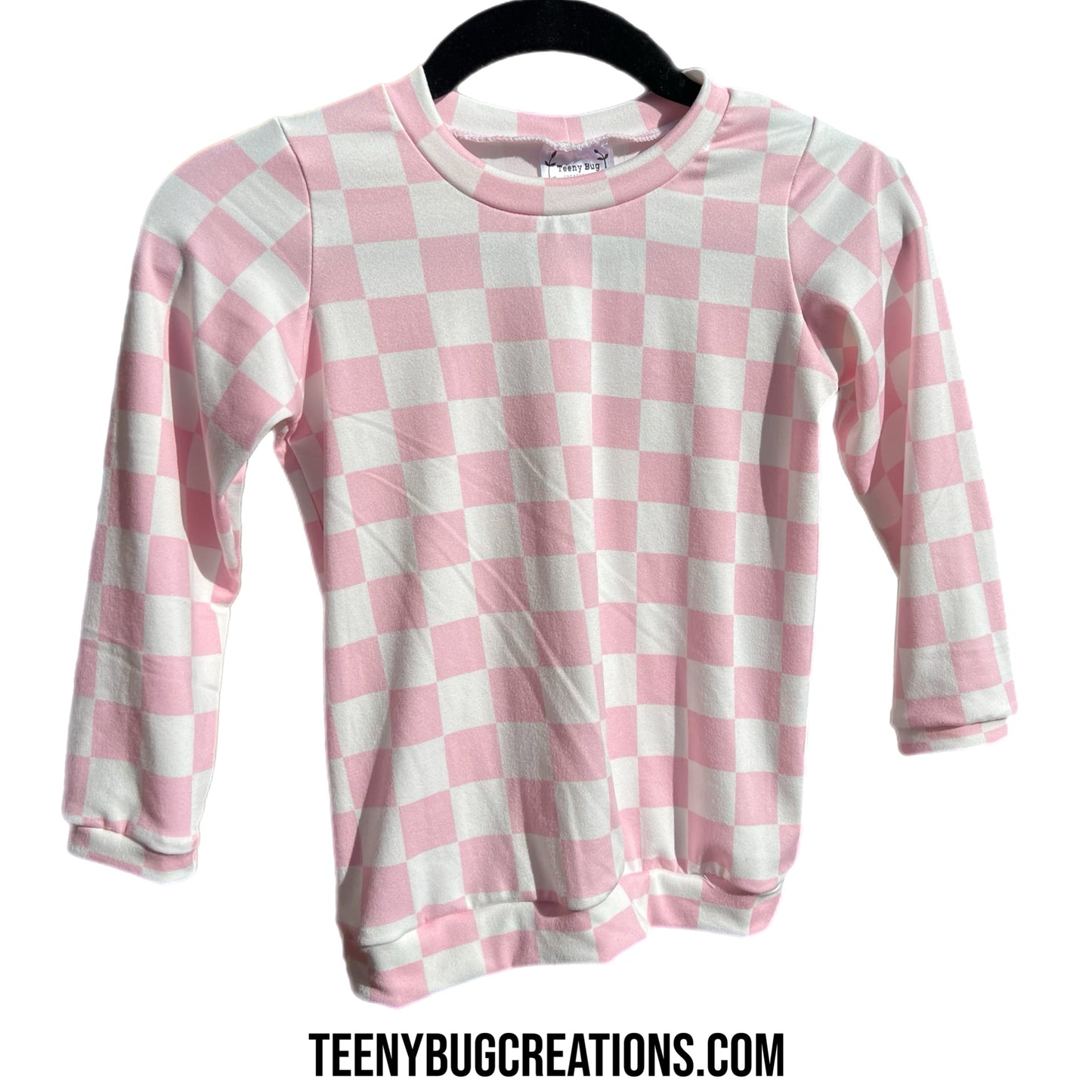 Checker Ringer or Pullover (short or long sleeves)