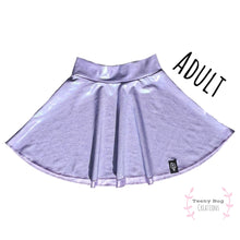 Load image into Gallery viewer, *ADULT* Lavender Skater Skirt