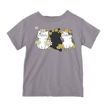 Load image into Gallery viewer, Flower Cats Kid Tee