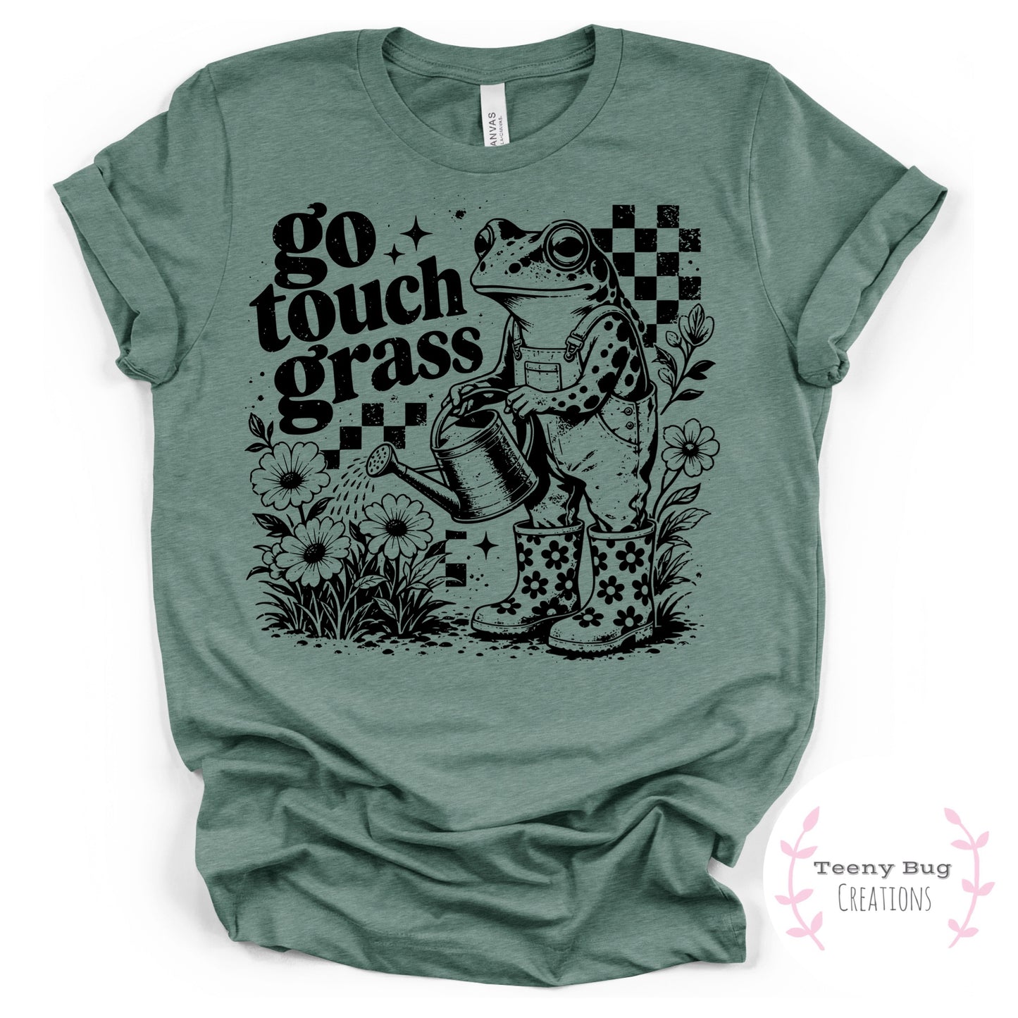Touch Grass Adult Tee