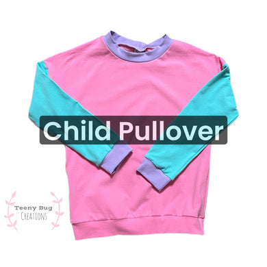 RTS Color Block Child Pullover
