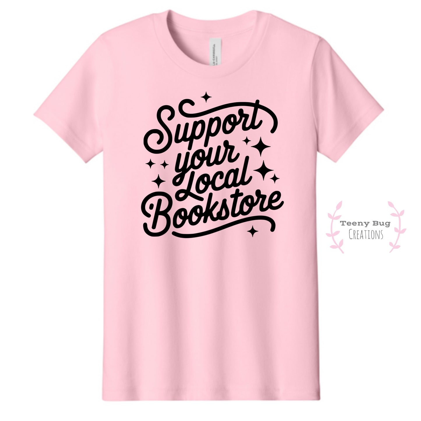 Support Your Local Bookstore Kid Tee