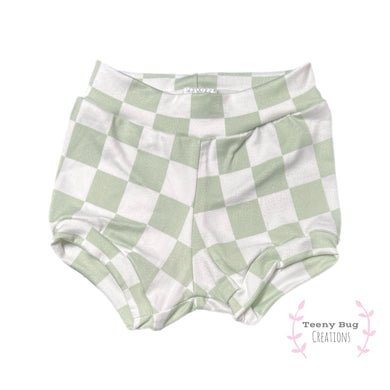 Mint Checker Bummies