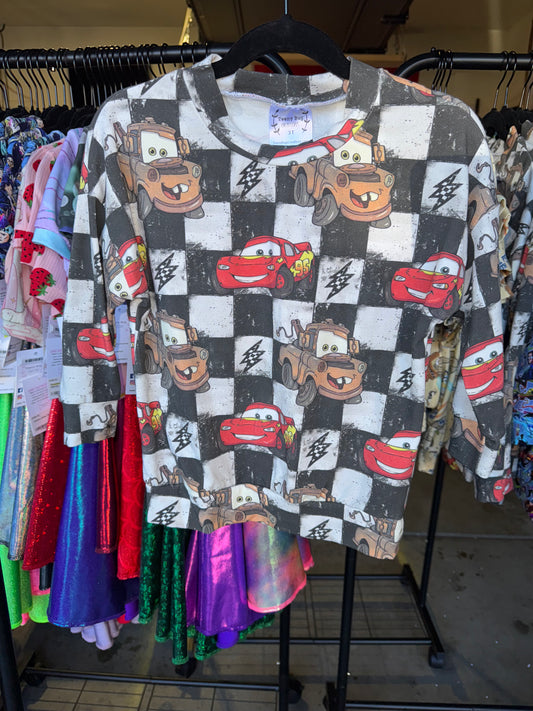 RTS Cars Long Sleeve Pullover