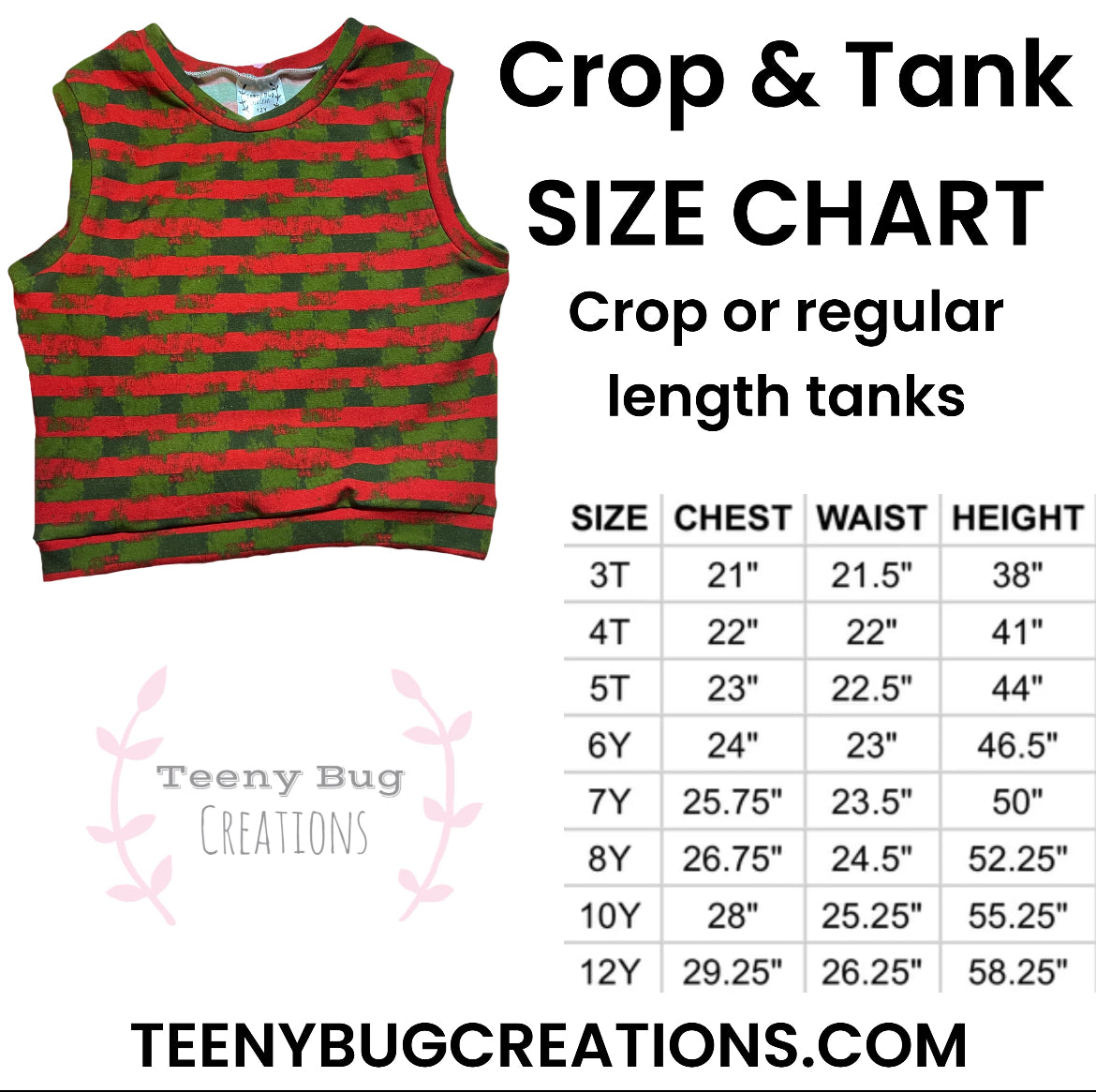 Bubblegum Horror Tank Top PREORDER