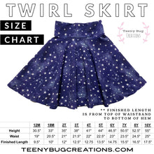Load image into Gallery viewer, RTS Leopard Heart Twirl Skirt