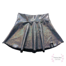 Load image into Gallery viewer, Silver Surfer Skater or Twirl Skirt