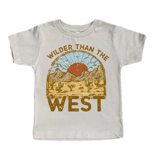 Load image into Gallery viewer, Wilder Than the West Kid Tee