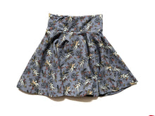 Load image into Gallery viewer, RTS Floral Astronaut Twirl Skirt