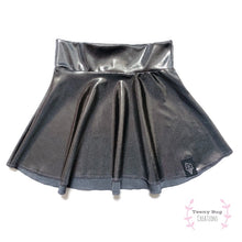 Load image into Gallery viewer, Gunmetal Gray Skater Skirt
