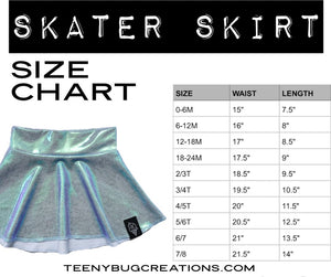Gunmetal Gray Skater Skirt
