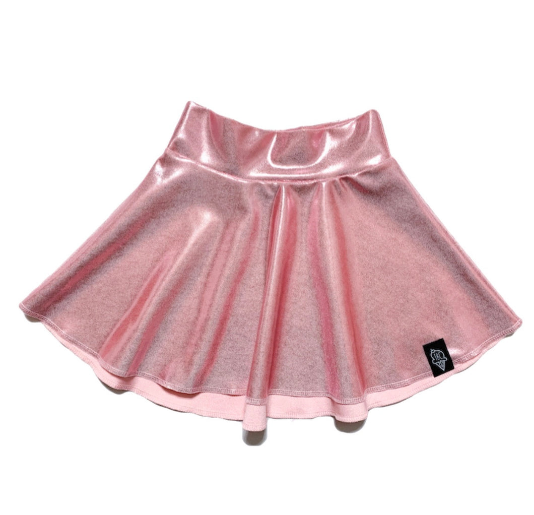 Blushing Pink Skater Skirt