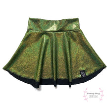 Load image into Gallery viewer, Olive Skater Skirt