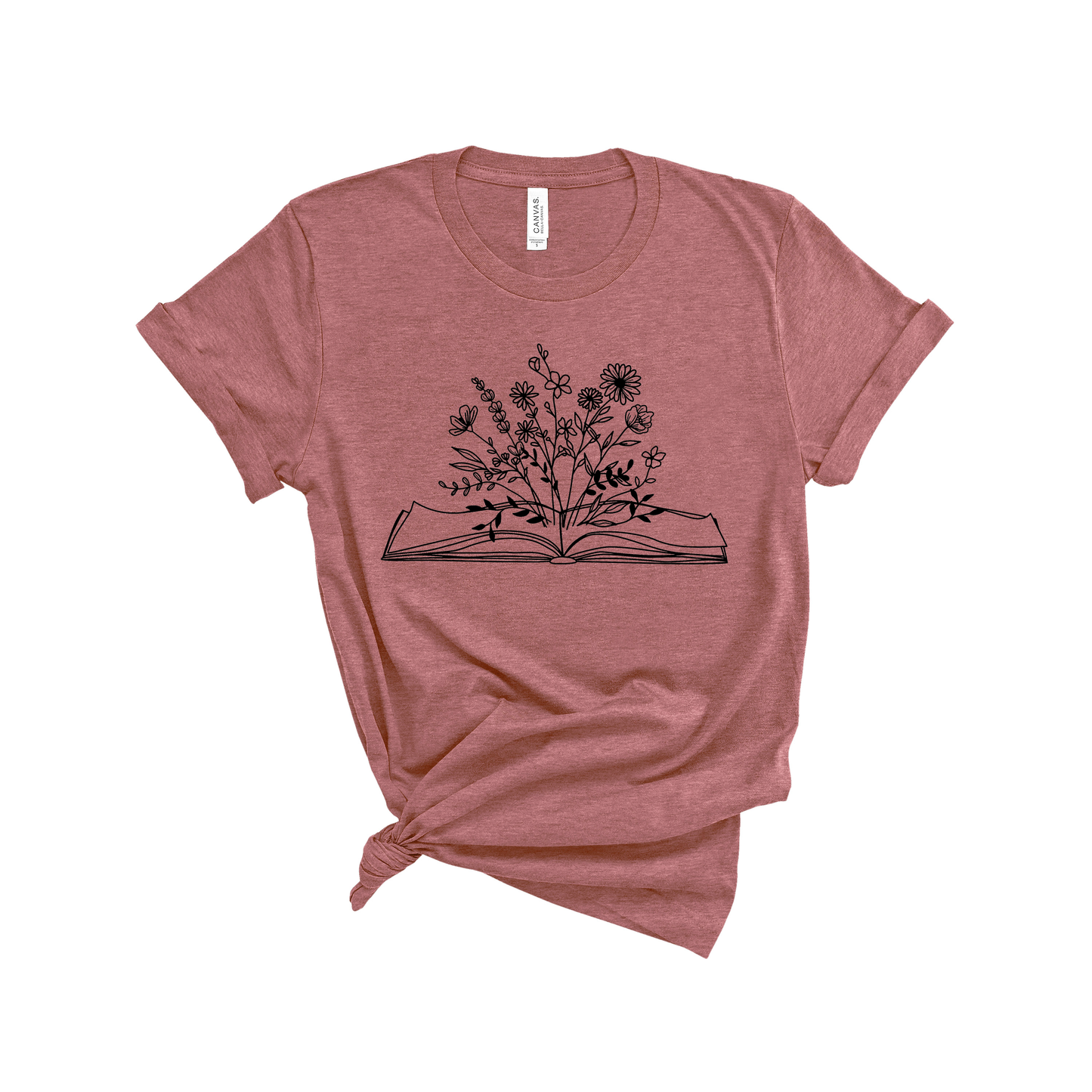 RTS Wildflower Book Adult Tee