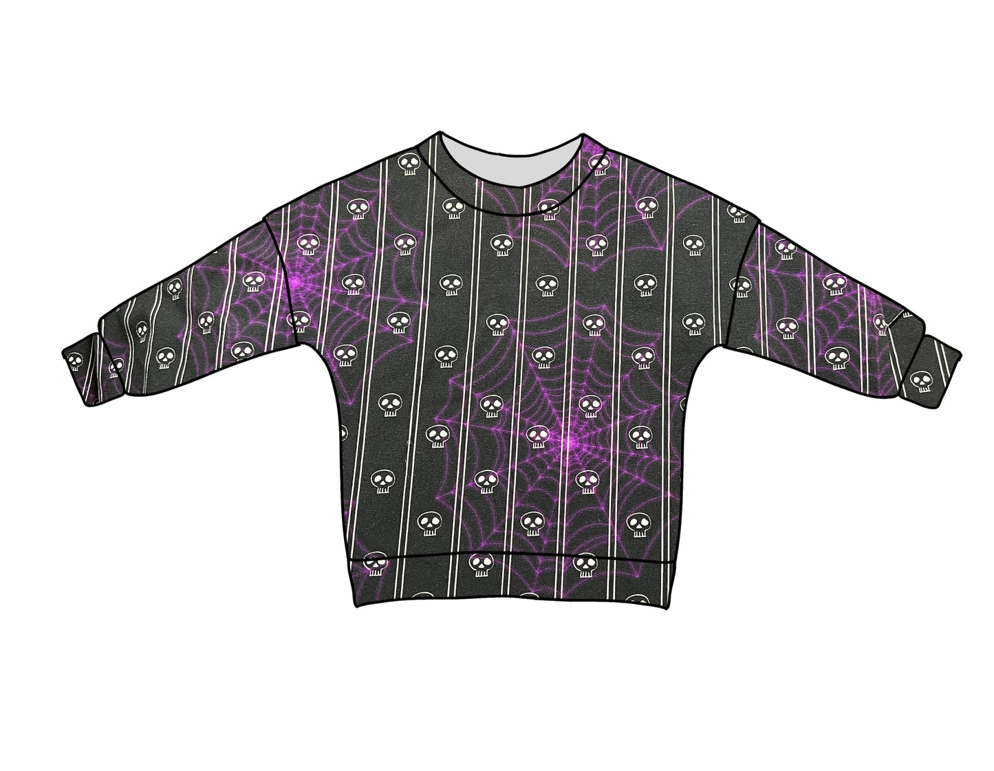 Skelly Webs Pullover (Short / Long Sleeve)