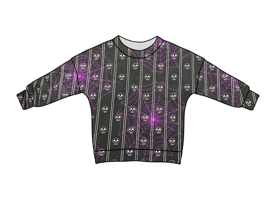 Skelly Webs Pullover (Short / Long Sleeve)