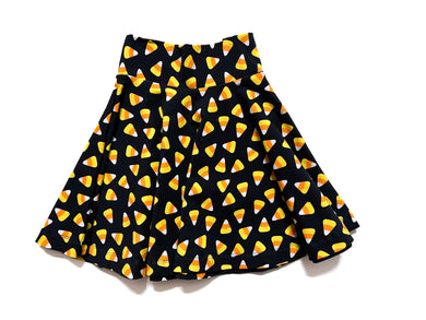 RTS Candy Corn Twirl Skirt
